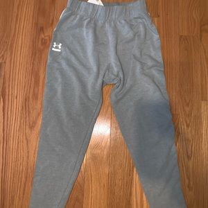 Gray under armor joggers